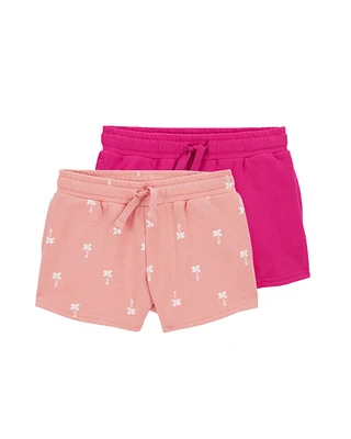 Toddler -Pack Pull-On French Terry Shorts
