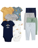 Baby 9-Piece Game Day Bodysuits & Pants Set