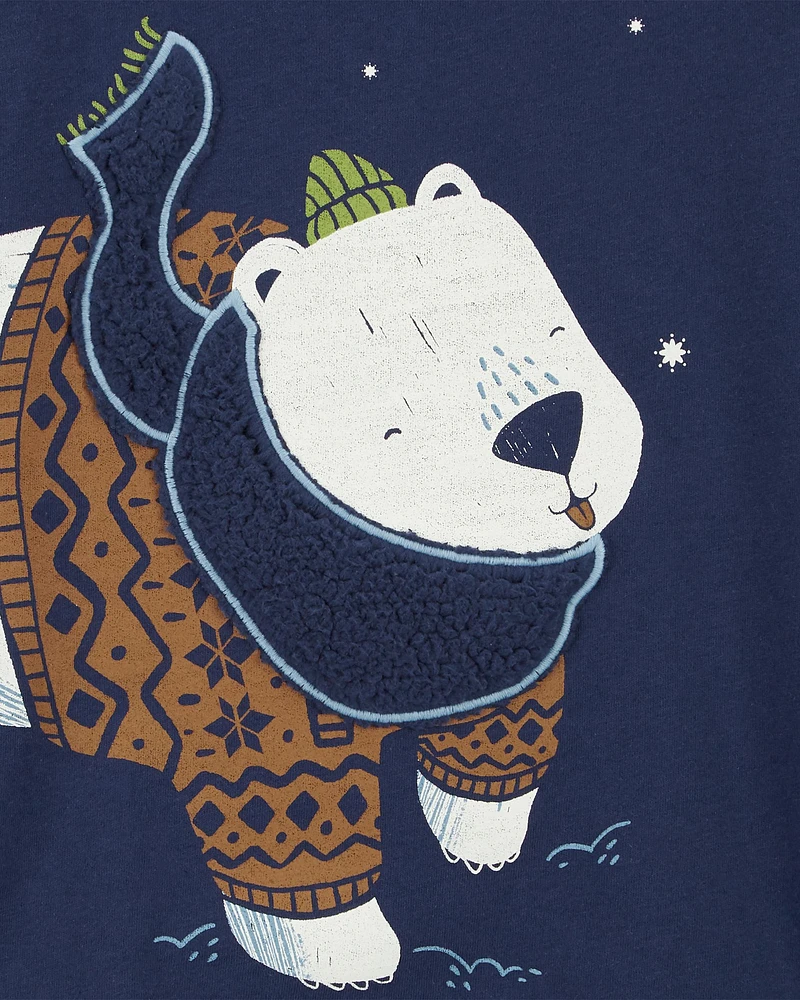 Toddler Polar Bear Graphic Tee