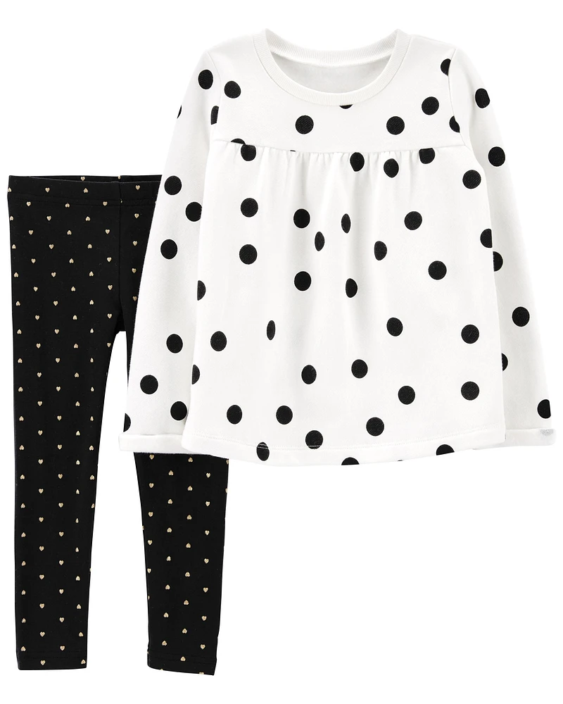 Baby 2-Piece Polka Dot Set