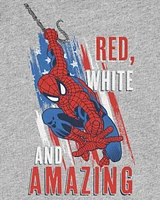 Toddler Spider-Man 4th Of July Tee