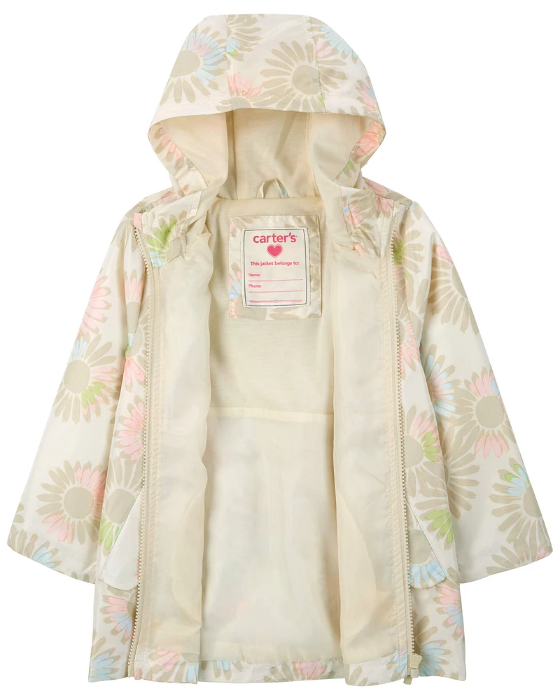 Baby Floral Rain Jacket