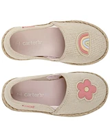 Toddler Floral Slip-On Shoes