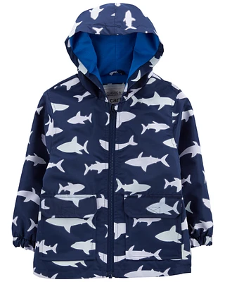 Baby Shark Color-Changing Rain Jacket