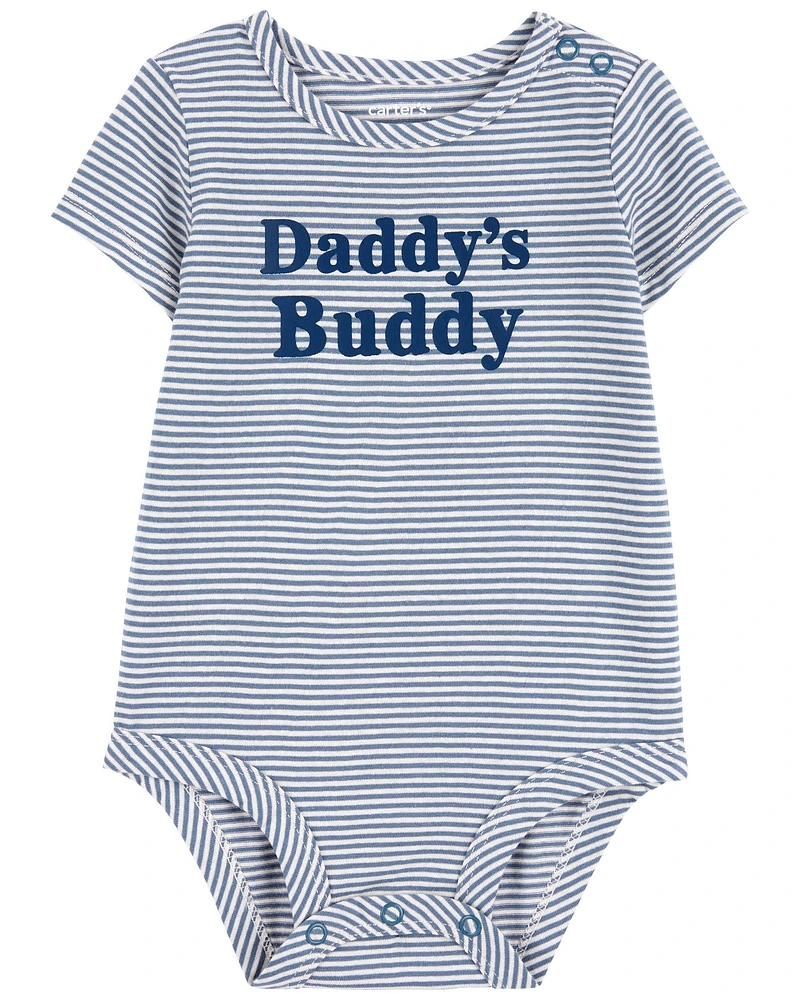 Baby Cotton Daddy's Buddy Bodysuit