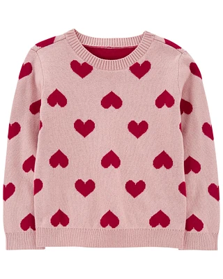 Baby Valentine's Day Heart Sweater