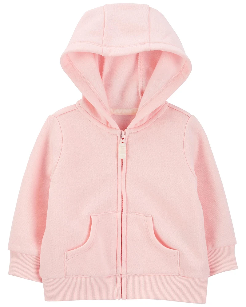 Baby Zip-Up Fleece Hoodie