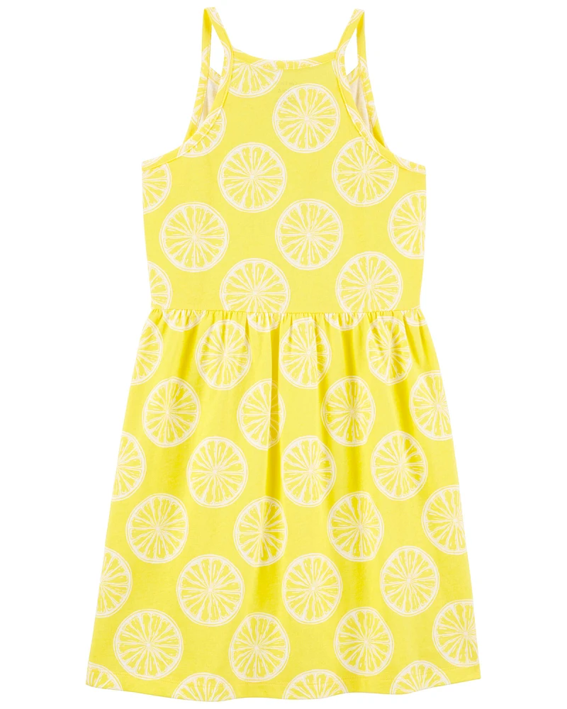 Kid Lemon Tank Dress