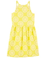 Kid Lemon Tank Dress
