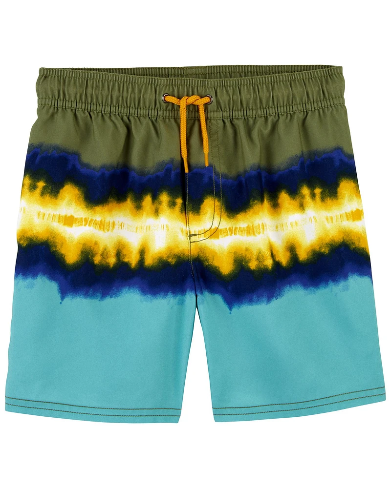 Kid Tie-Dye Swim Trunks