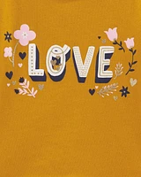 Toddler Love Is The Answer Graphic Tee