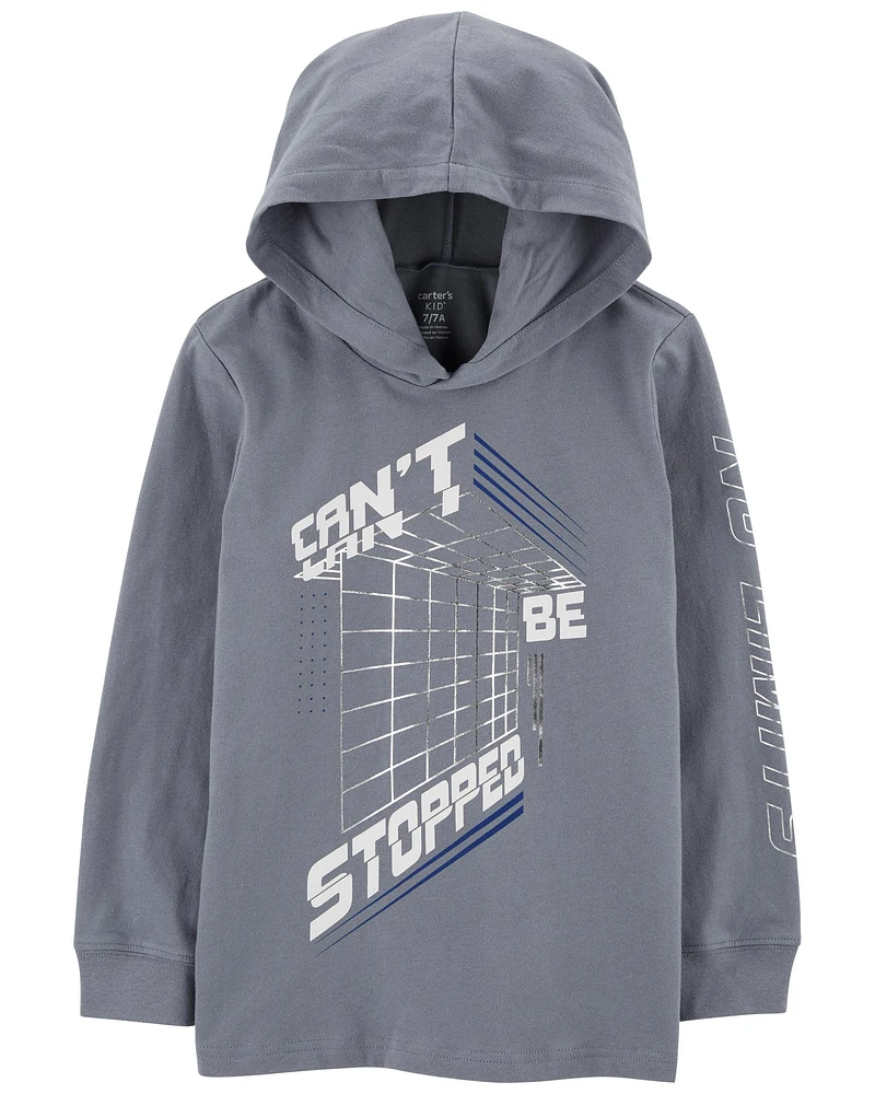 Kid Can't Be Stopped Hooded Tee
