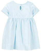 Baby 3-Piece Dress & Romper Set