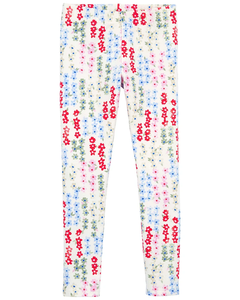 Kid Floral Leggings