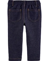 Baby Pull-On Yarn-Dyed Denim Pants