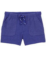 Toddler Pull-On Reverse Pockets French Terry Shorts