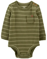Baby Striped Jersey Bodysuit