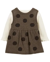 Baby 3-Piece Dress and Socks Set