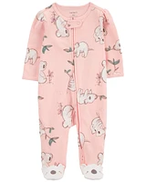 Baby Koala 2-Way Zip Cotton Sleep & Play