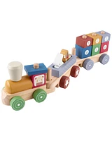 Wooden Train Set