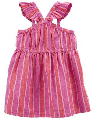 Baby Striped LENZING™ ECOVERO™ Dress