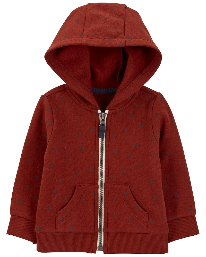 Baby Zip-Up Fleece Hoodie