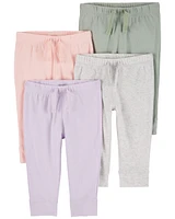 Baby 4-Pack Pull-On Pants