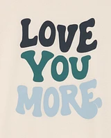 Adult Love You More Graphic Tee