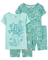 Baby 2-Pack Mermaid Pajamas Set