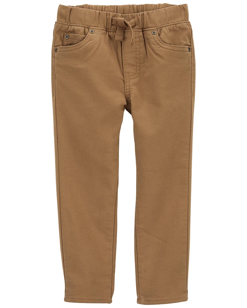 Baby Pull-On Khaki Pants