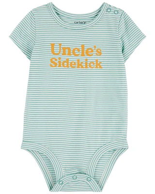 Baby Uncle's Sidekick Cotton Bodysuit