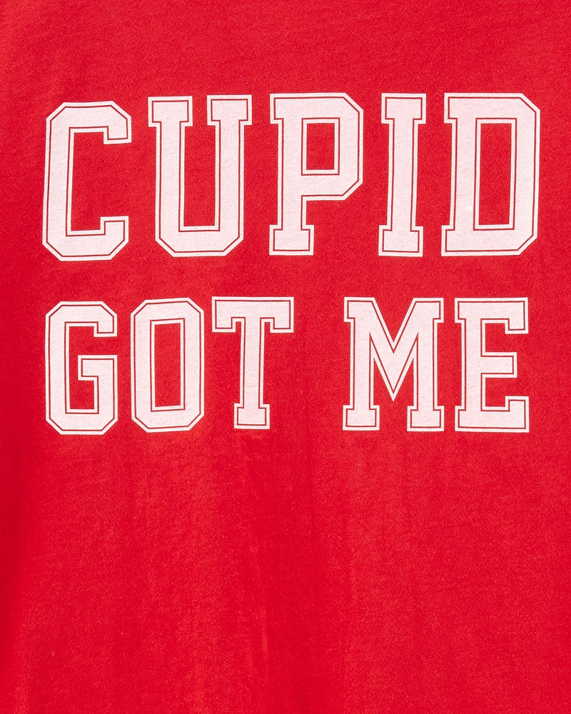 Adult Cupid Got Me Graphic Tee