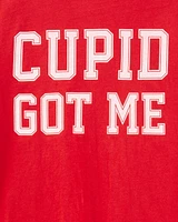 Adult Cupid Got Me Graphic Tee