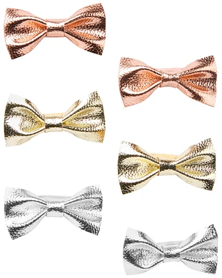 Baby 6-Pack Bow Hair Clips