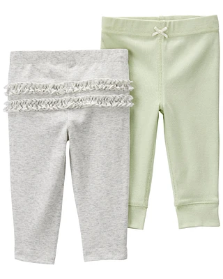 Baby 2-Pack Pull-On Pants