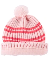 Toddler Striped Beanie