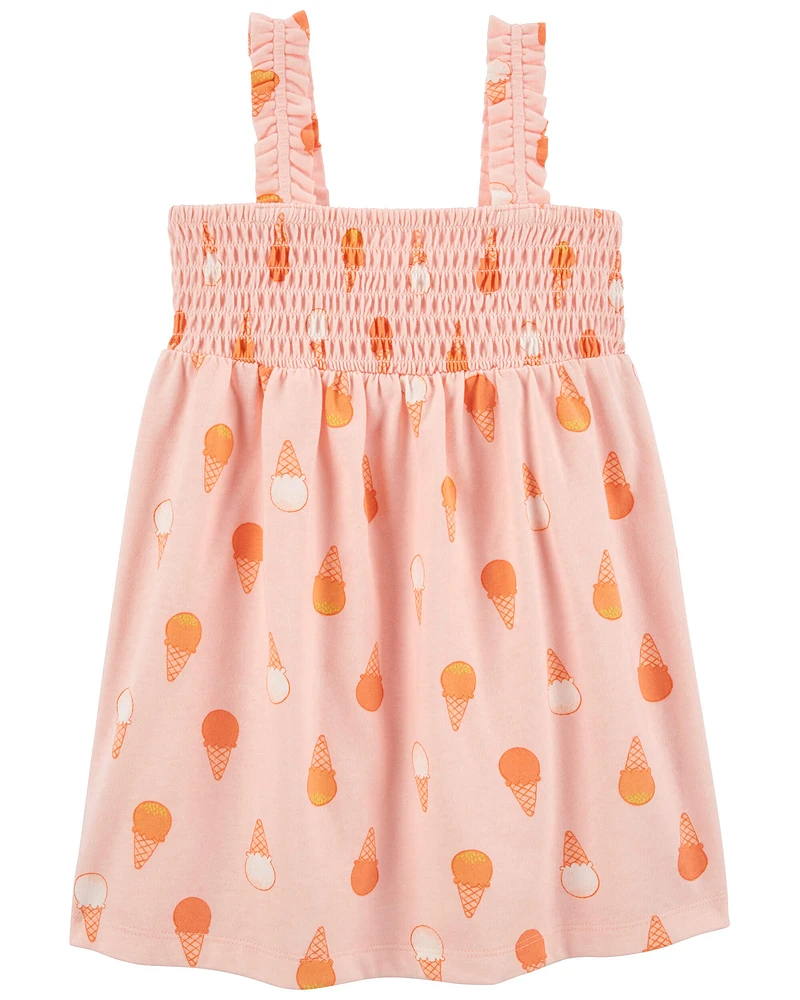 Toddler Ice Cream Jersey Dress
