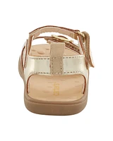 Baby Every Step® Gold Sandals