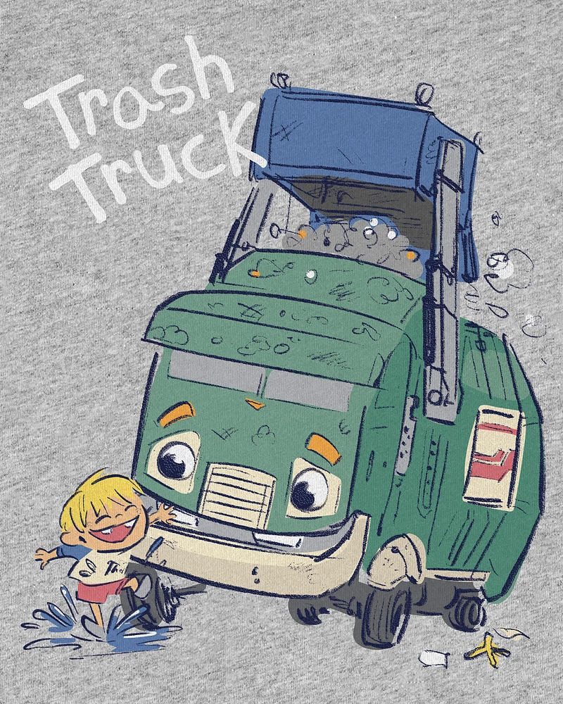 Toddler Trash Truck Tee