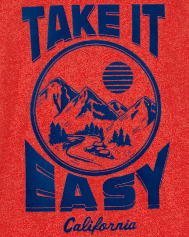 Kid Take It Easy Graphic Tee