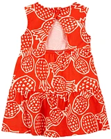 Baby Pineapple Sleeveless Dress