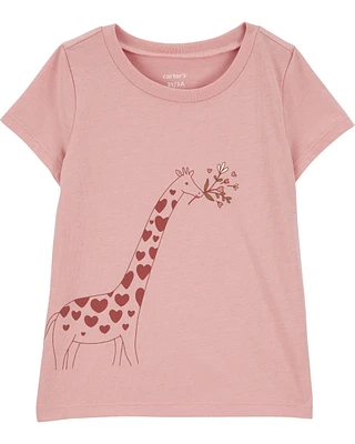 Toddler Giraffe Graphic Tee