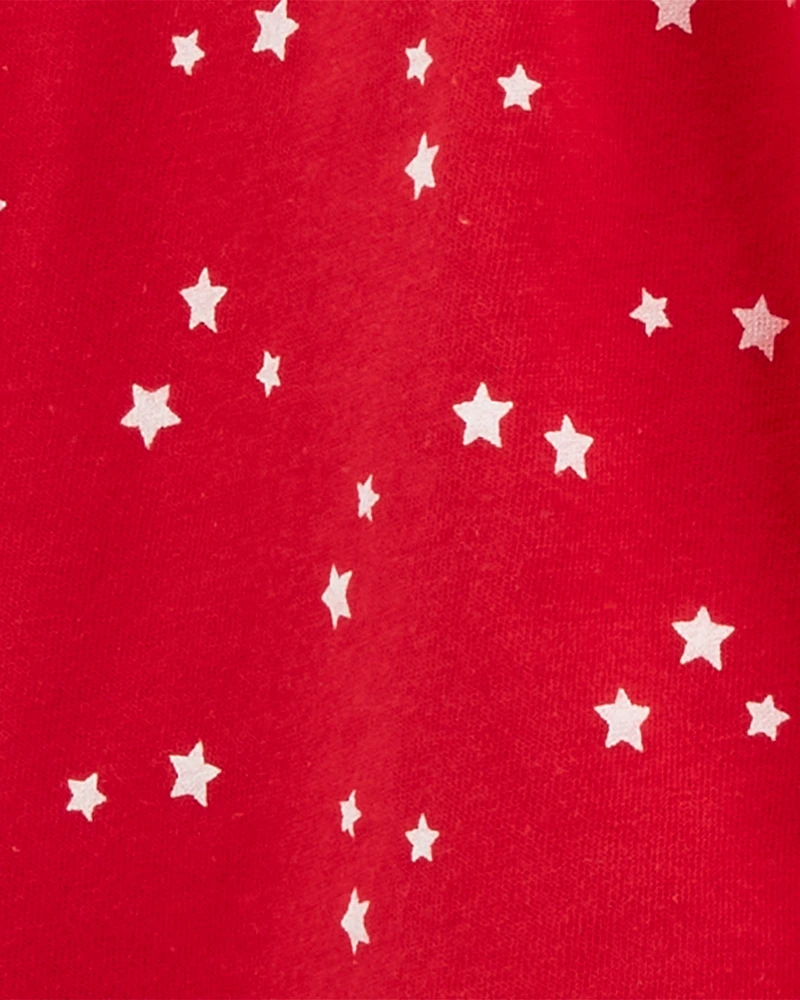 Toddler Star Print Midi Dress