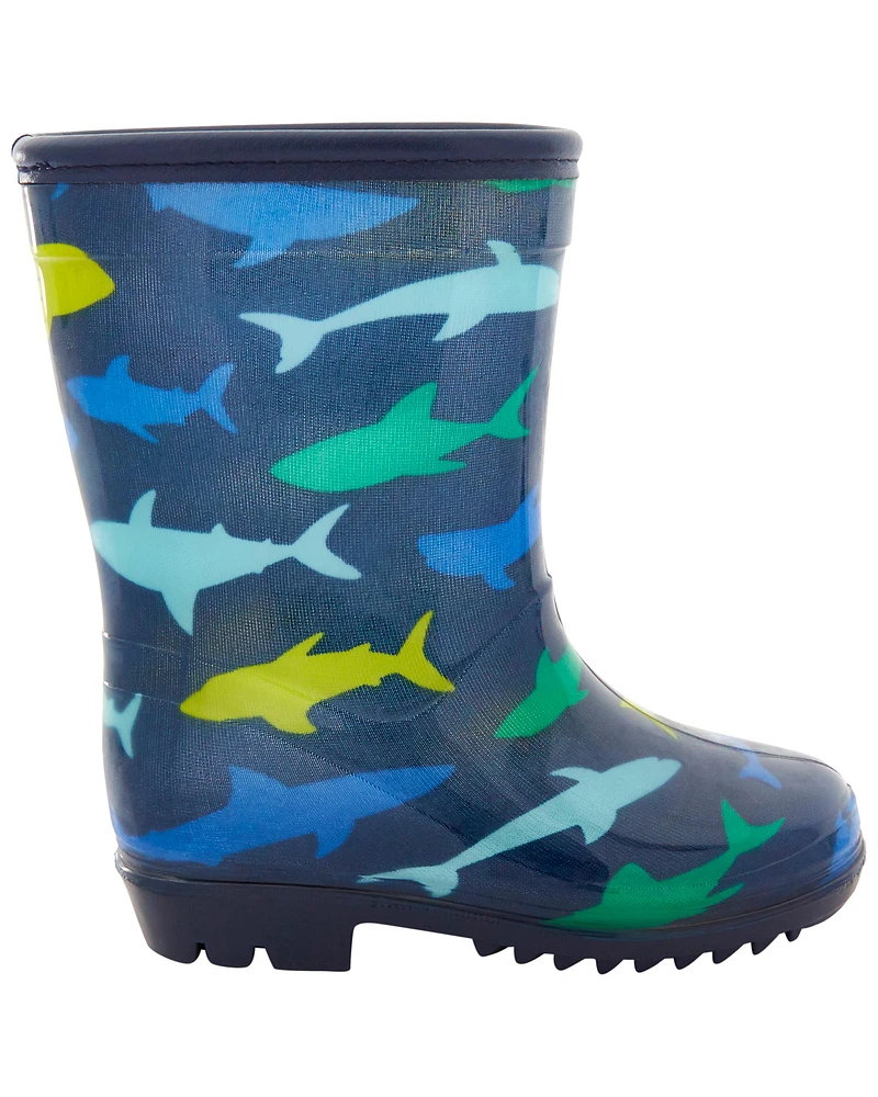 Toddler Shark Rain Boots