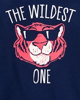 Toddler The Wildest One Tiger Graphic Tee