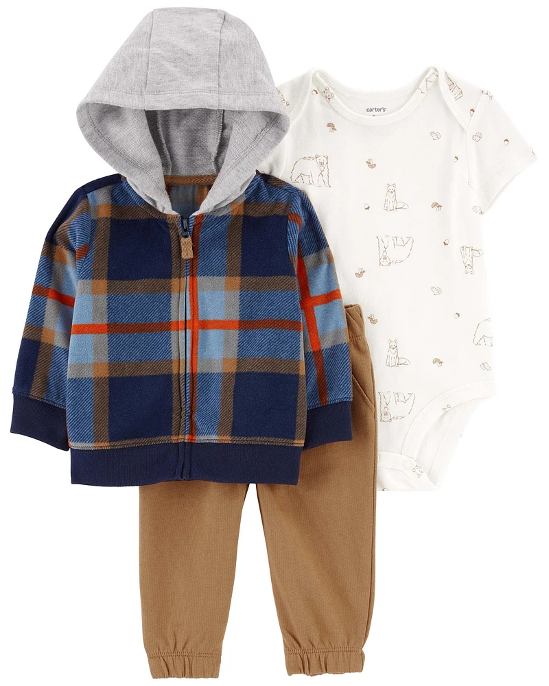 Baby 3-Piece Little Jacket Set