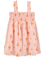 Toddler Ice Cream Jersey Dress