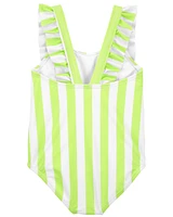 Toddler Striped 1-Piece Swimsuit