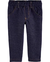 Baby Pull-On Yarn-Dyed Denim Pants