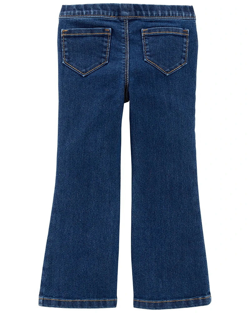 Baby Pull-On Flare Jeans